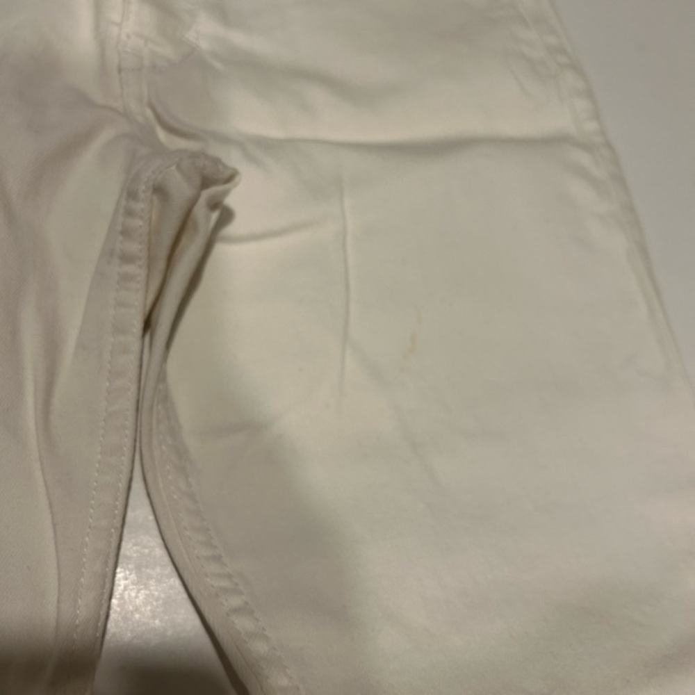ABERCROMBIE & FITCH WHITE SKINNY JEANS SIZE 4R / 27 - LENGTH 31 - Picture 8 of 10